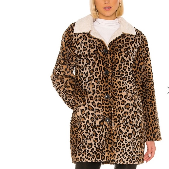 Sanctuary Sierra Faux Fur  🐆 Coat (S) - Picture 12 of 16